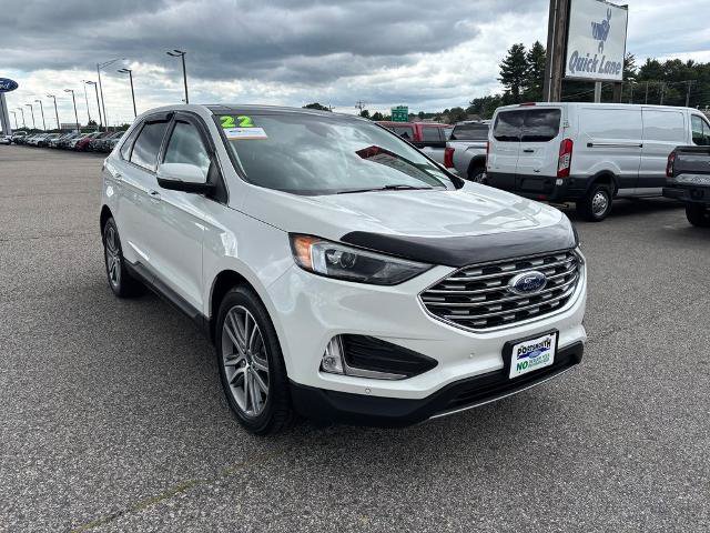 Certified 2022 Ford Edge Titanium AWD/4WD image 1