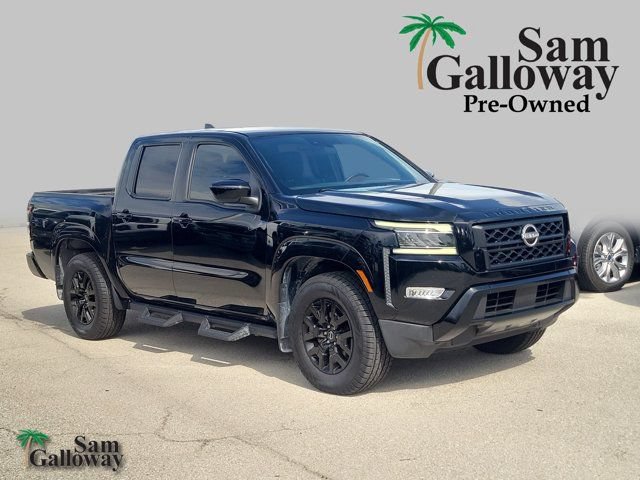Used 2023 Nissan Frontier SV w/ Midnight Edition Package RWD image 1