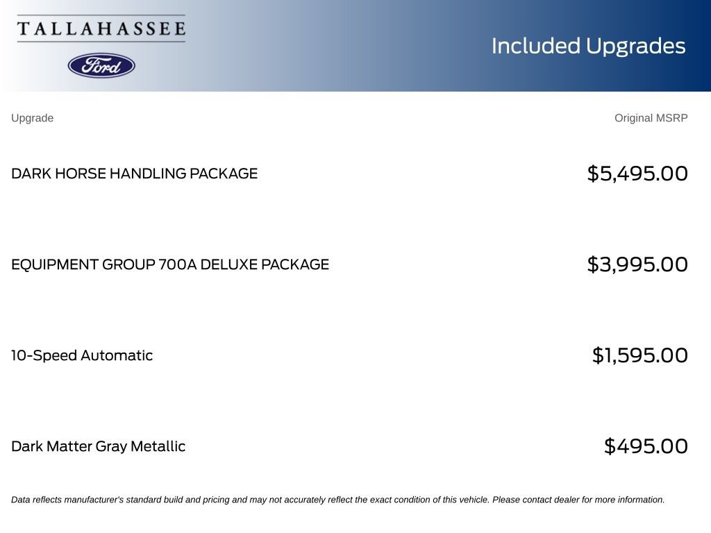 Certified 2024 Ford Mustang Dark Horse w/ Dark Horse Handlin Package RWD image 5