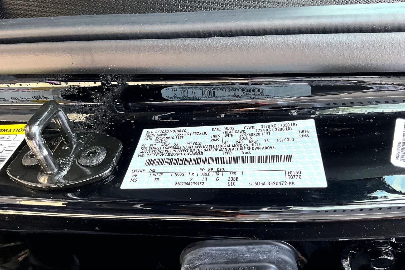 Certified 2023 Ford F150 XLT w/ XLT Black Appearance Package AWD/4WD image 34
