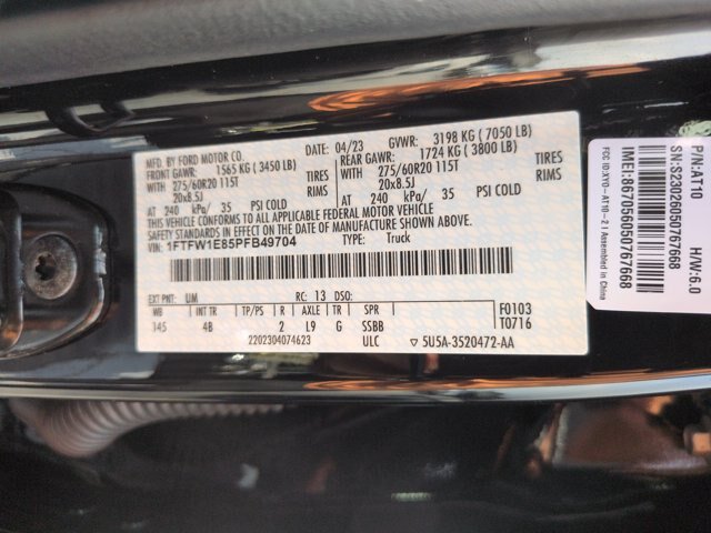 Certified 2023 Ford F150 XLT w/ Equipment Group 302A High AWD/4WD image 36