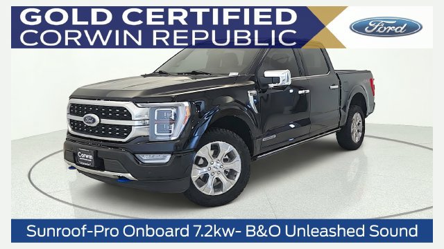 Certified 2023 Ford F150 Platinum w/ Equipment Group 701A High AWD/4WD 360° Tour