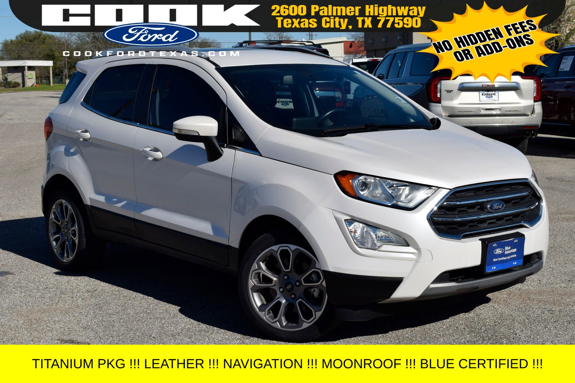 Certified 2021 Ford EcoSport Titanium image 3