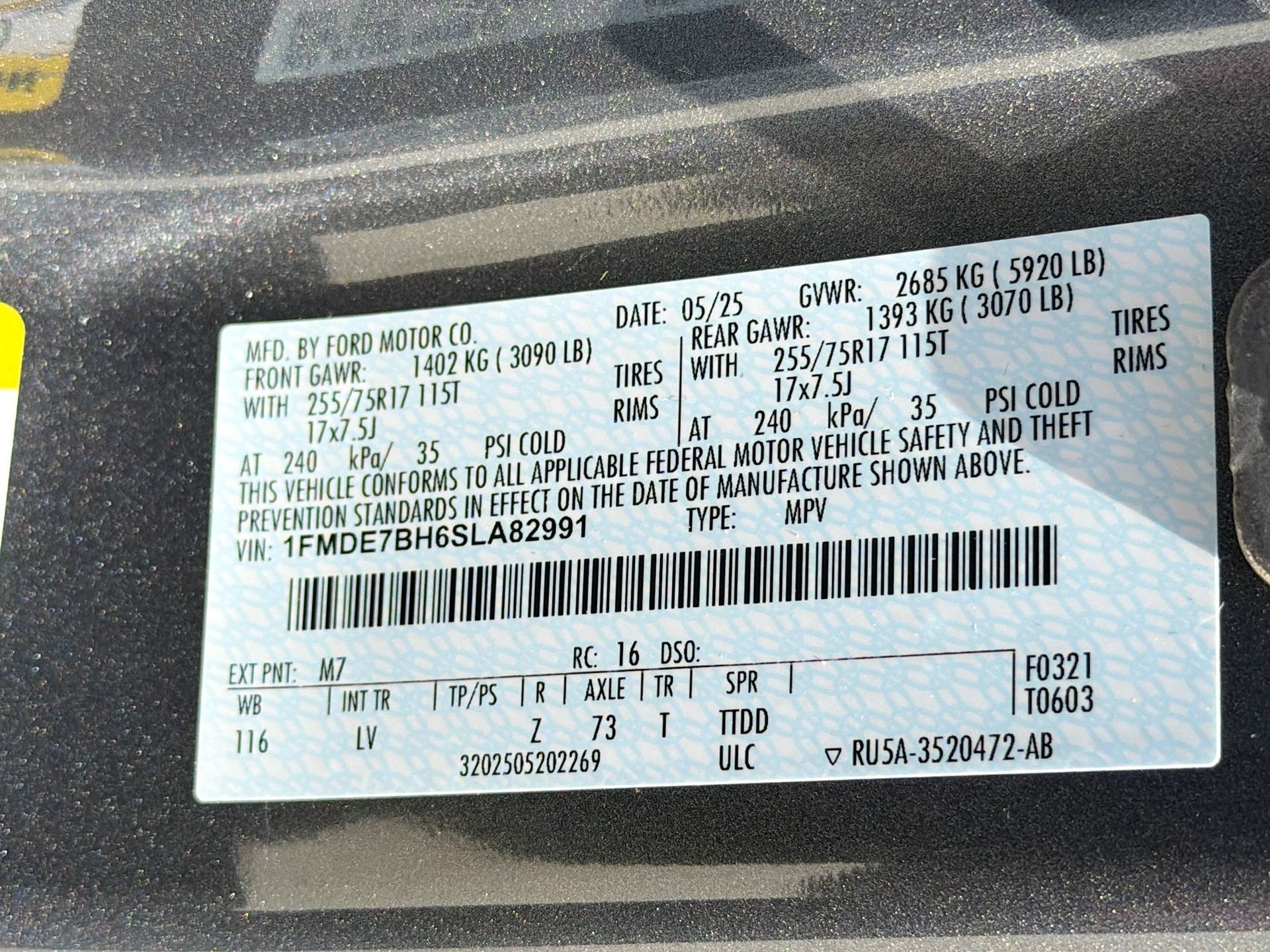 Certified 2025 Ford Bronco Big Bend AWD/4WD image 38