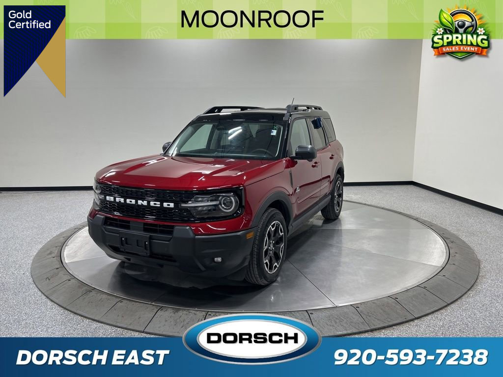 Certified 2025 Ford Bronco Sport Outer Banks w/ Outer Banks Tech Package+