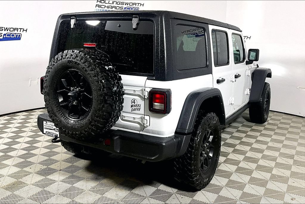 Used 2025 Jeep Wrangler Unlimited Sport AWD/4WD image 9