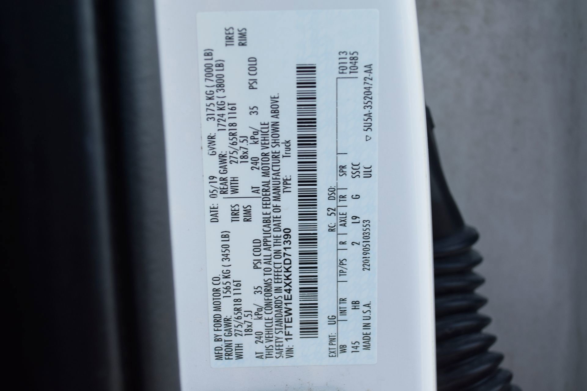 Certified 2019 Ford F150 Lariat AWD/4WD image 26