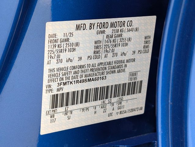 Certified 2025 Ford Mustang Mach-E Select RWD image 23