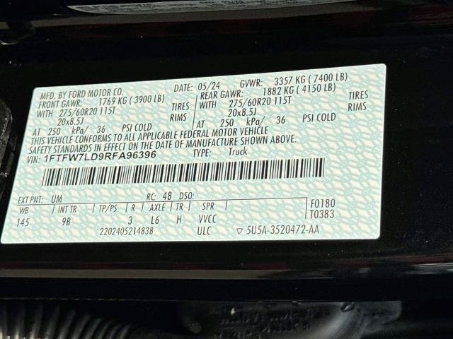 Certified 2024 Ford F150 Platinum AWD/4WD image 24
