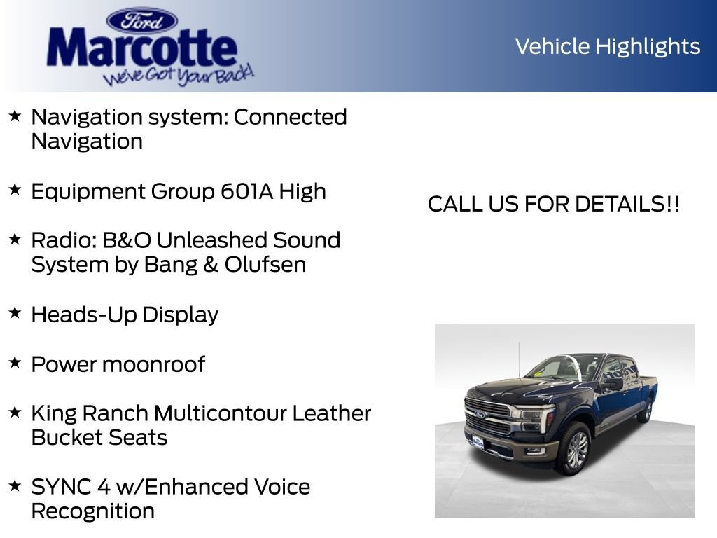 Certified 2025 Ford F150 King Ranch AWD/4WD image 9