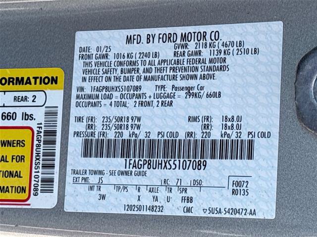 Certified 2025 Ford Mustang Premium RWD image 33