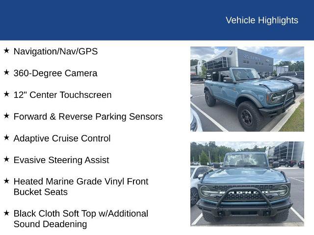 Certified 2021 Ford Bronco Badlands AWD/4WD image 11