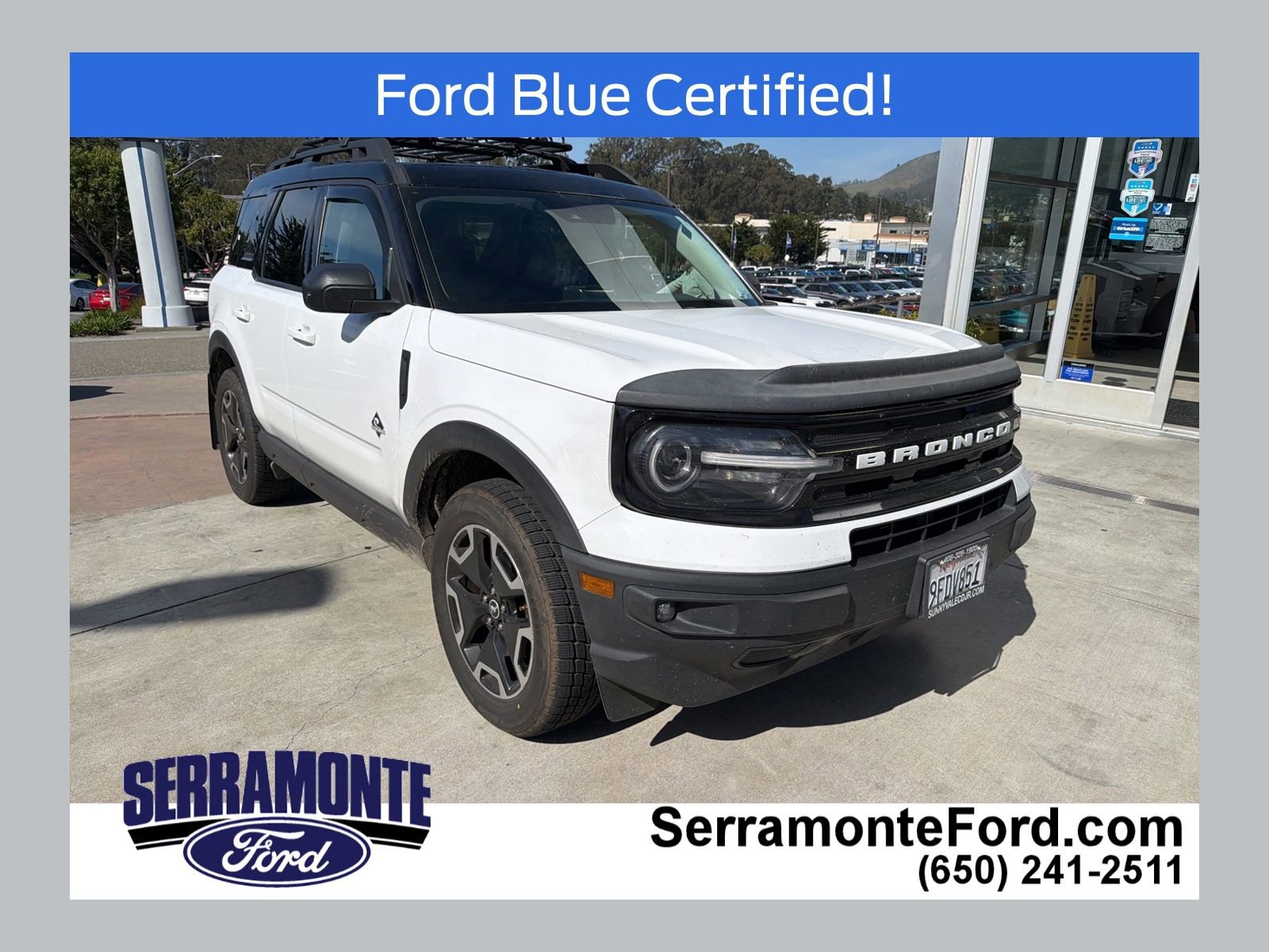 Certified 2022 Ford Bronco Sport Outer Banks w/ Tech Package image 1