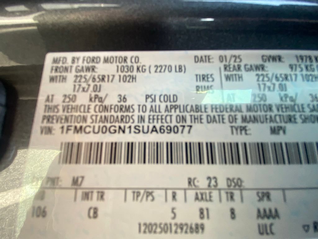 Certified 2025 Ford Escape Active w/ Tech Pack #1 FWD image 31
