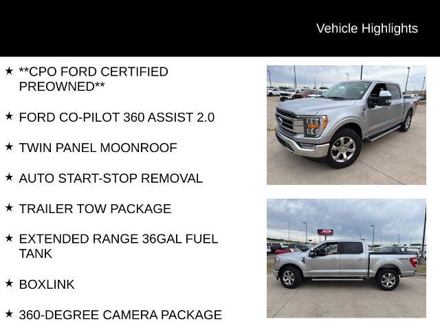 Certified 2023 Ford F150 Lariat w/ Trailer Tow Package AWD/4WD image 5