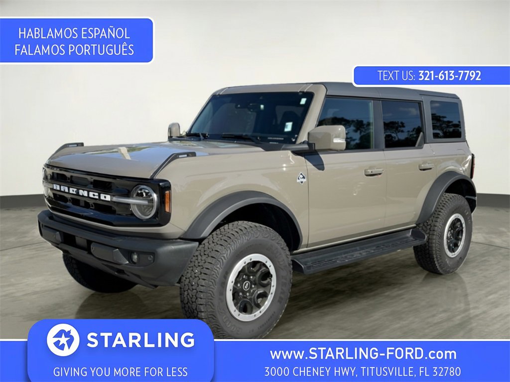 Certified 2025 Ford Bronco Outer Banks w/ Sasquatch Package image 1