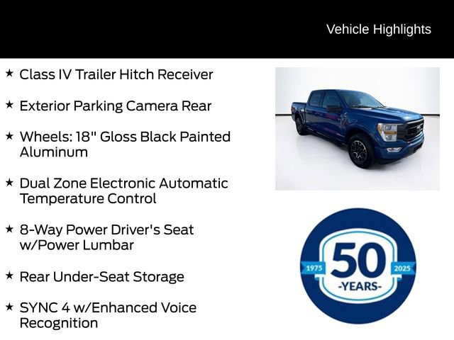 Certified 2022 Ford F150 XLT w/ Equipment Group 301A Mid image 11