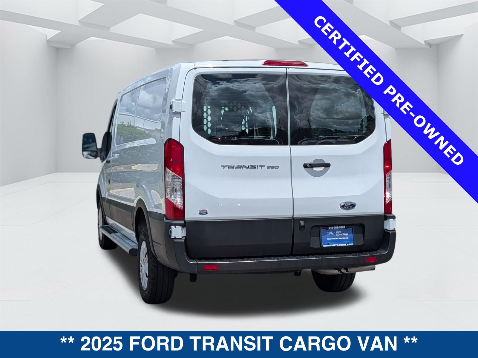 Certified 2025 Ford Transit 250 Low Roof w/ Exterior Upgrade Package RWD image 7