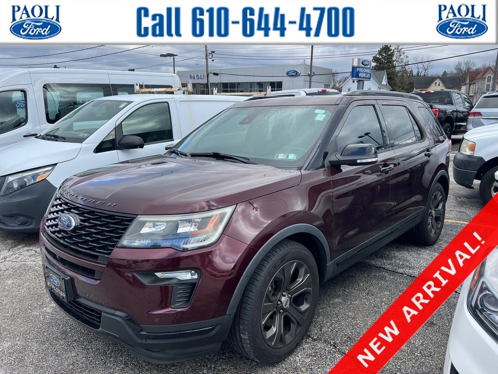 Certified 2018 Ford Explorer Sport w/ Equipment Group 401A