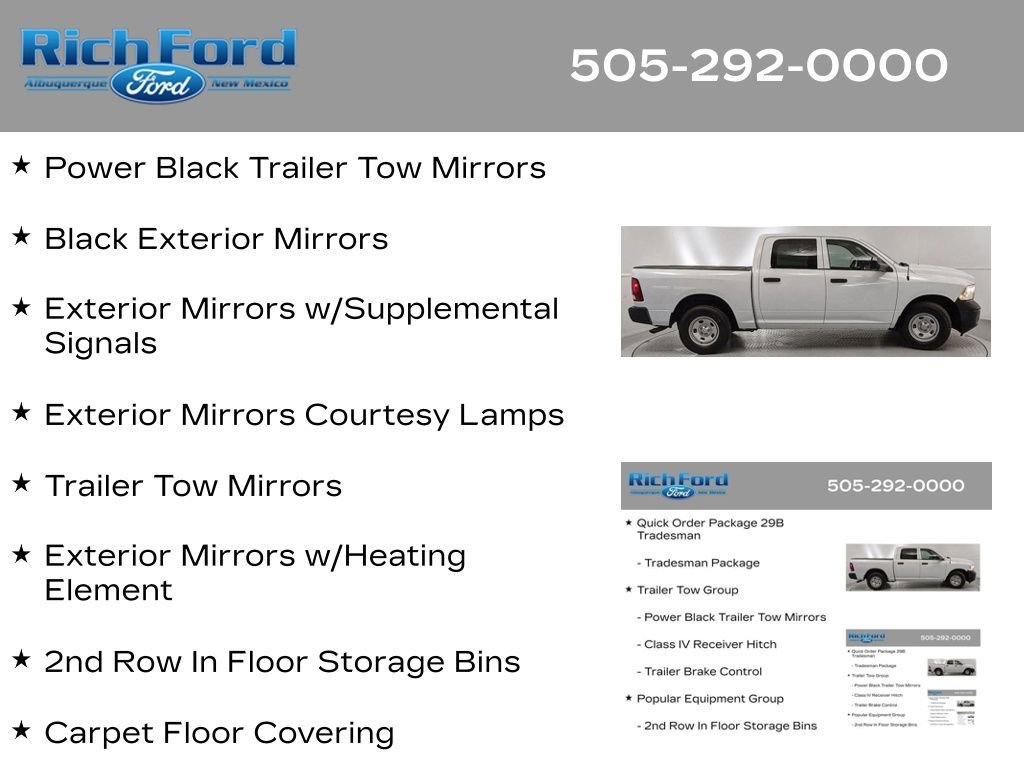 Used 2023 RAM 1500 Tradesman w/ Popular Equipment Group RWD image 33