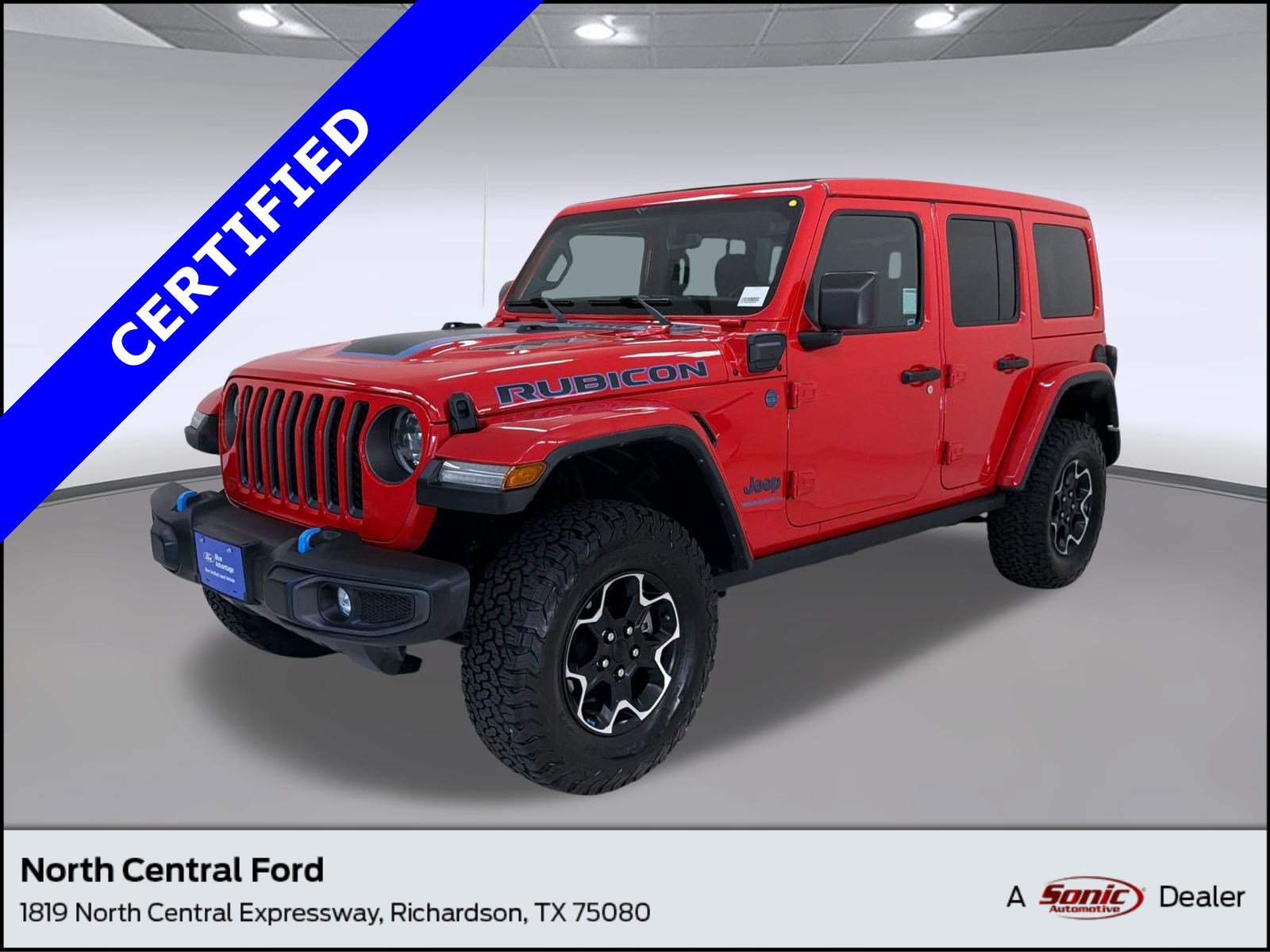 Used 2023 Jeep Wrangler Unlimited Rubicon 4xe w/ Cold Weather Group AWD/4WD image 1