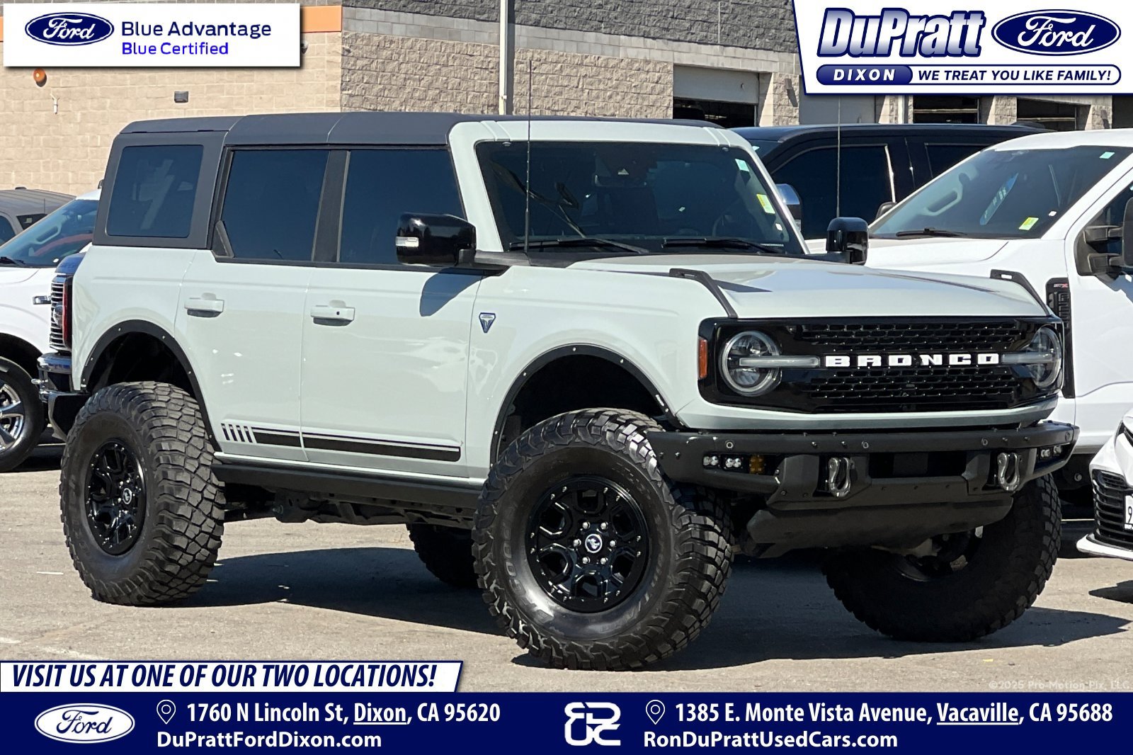 Certified 2021 Ford Bronco First Edition