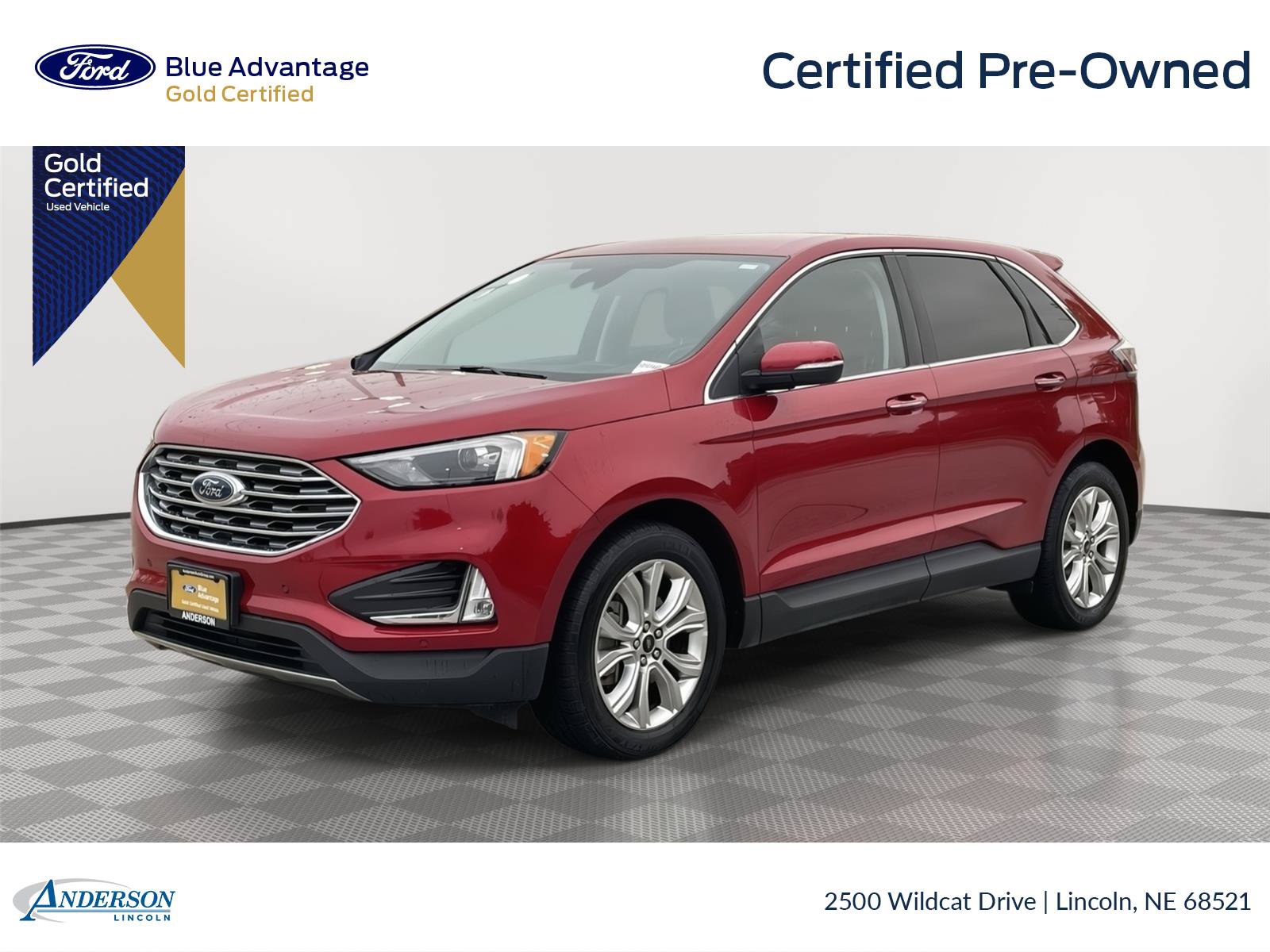 Certified 2024 Ford Edge Titanium AWD/4WD image 1