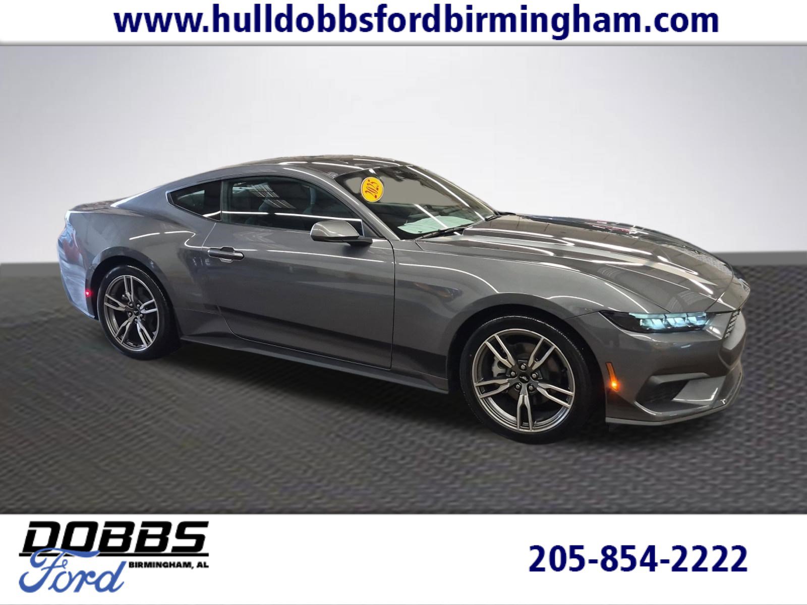 Certified 2025 Ford Mustang Coupe w/ Wheel & Stripe Package RWD image 1