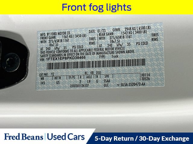 Certified 2023 Ford F150 XLT w/ Equipment Group 302A High AWD/4WD image 38