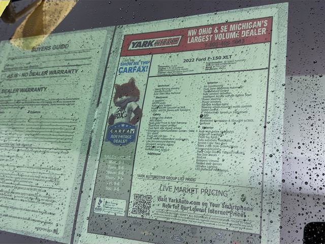 Certified 2022 Ford F150 XLT w/ Equipment Group 302A High image 15