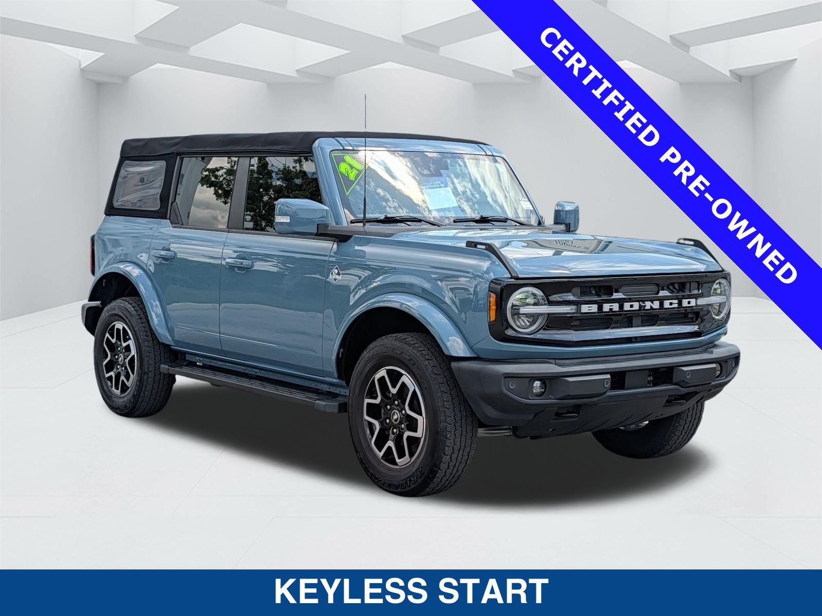 Certified 2021 Ford Bronco Outer Banks AWD/4WD image 3