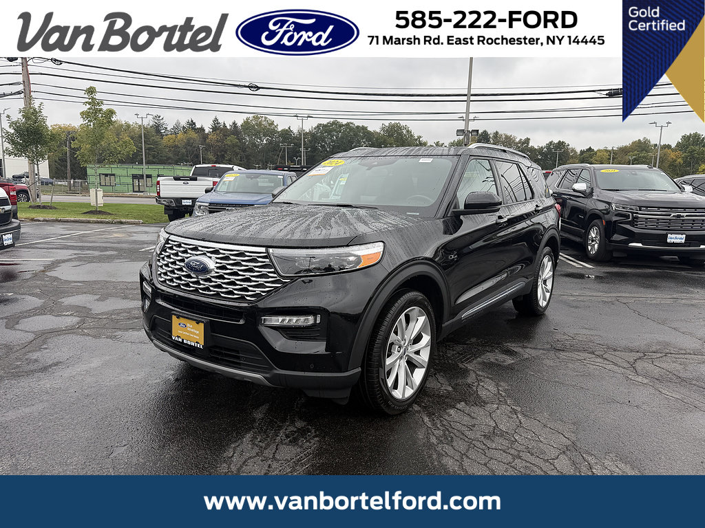 Certified 2024 Ford Explorer Platinum w/ Technology Package AWD/4WD image 1