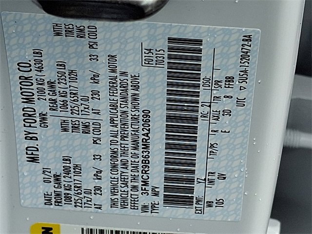 Certified 2021 Ford Bronco Sport Big Bend image 22