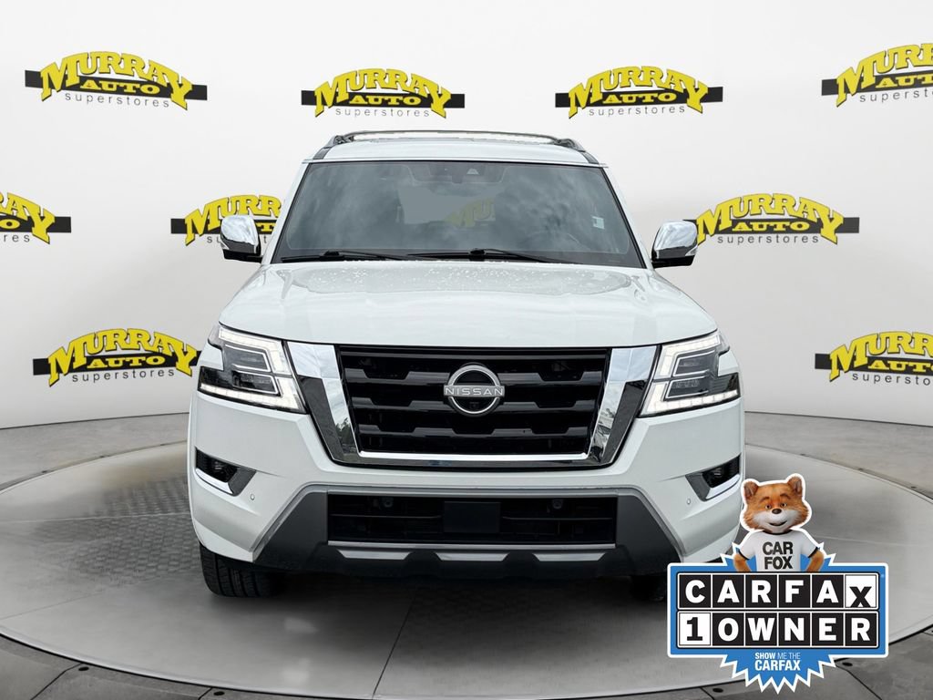 Used 2022 Nissan Armada Platinum w/ Captain's Chairs Package RWD image 9