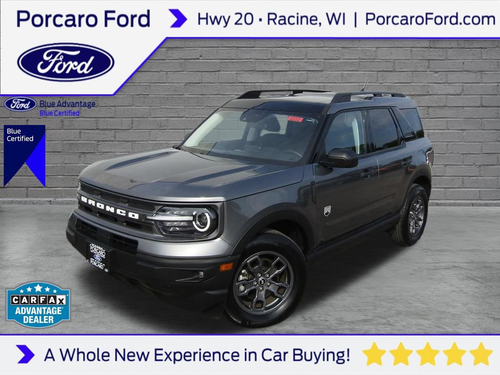 Certified 2024 Ford Bronco Sport Big Bend w/ Convenience Package AWD/4WD 360° Tour