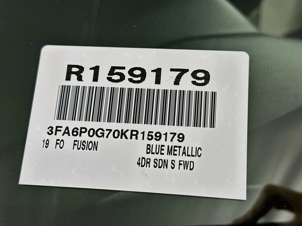 Certified 2019 Ford Fusion S FWD image 22
