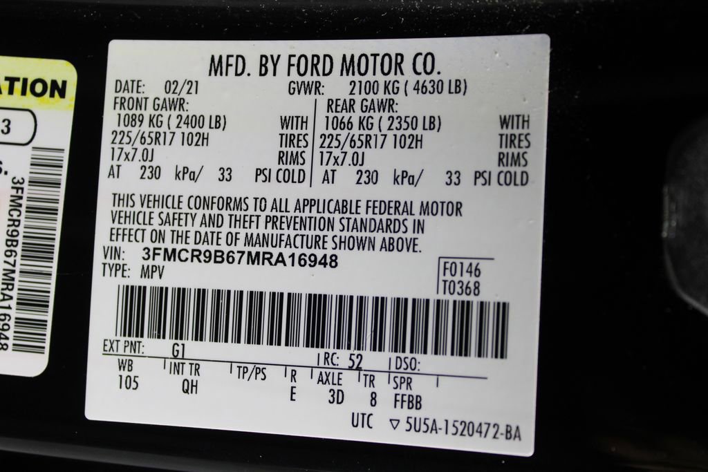 Certified 2021 Ford Bronco Sport Big Bend image 24