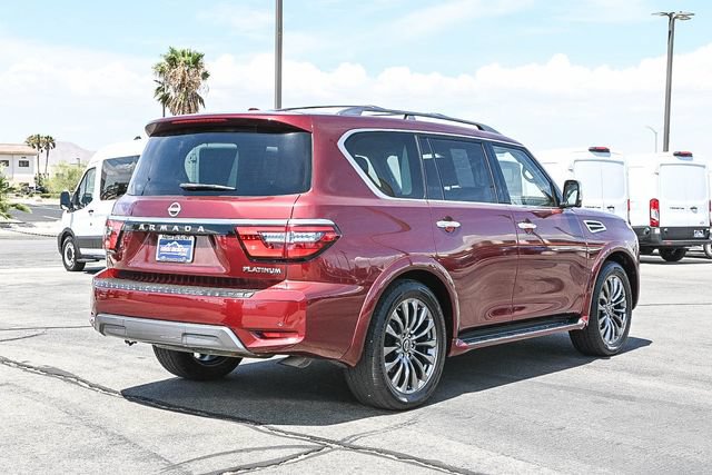 Used 2023 Nissan Armada Platinum w/ Captain's Chairs Package RWD image 9