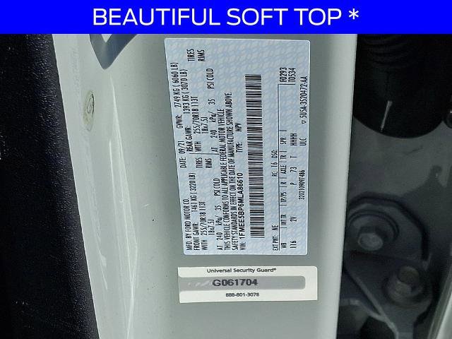 Certified 2021 Ford Bronco Outer Banks AWD/4WD image 26