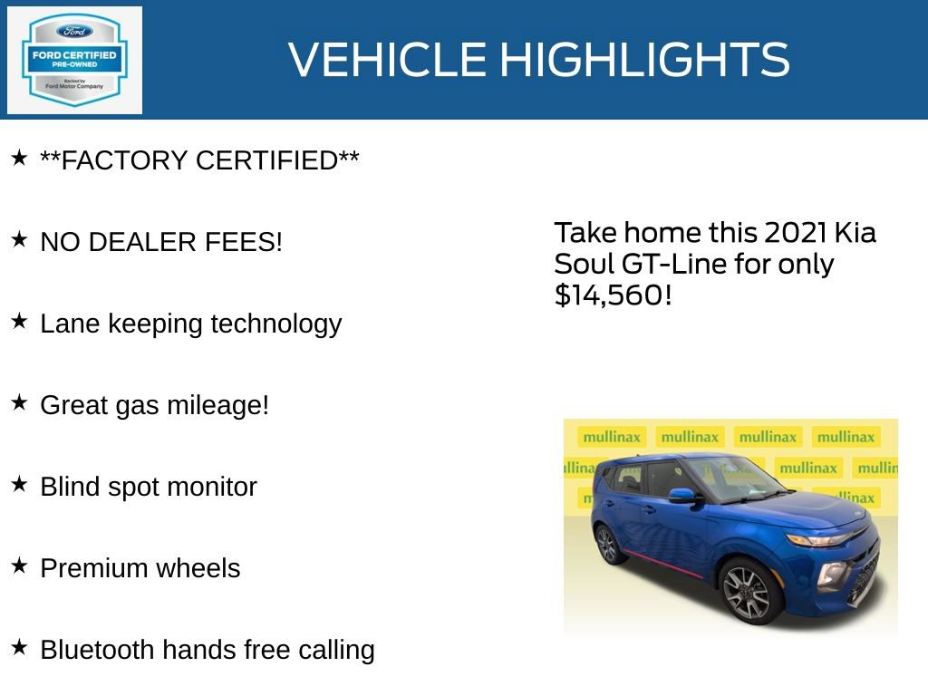 Used 2021 Kia Soul GT-Line FWD image 12