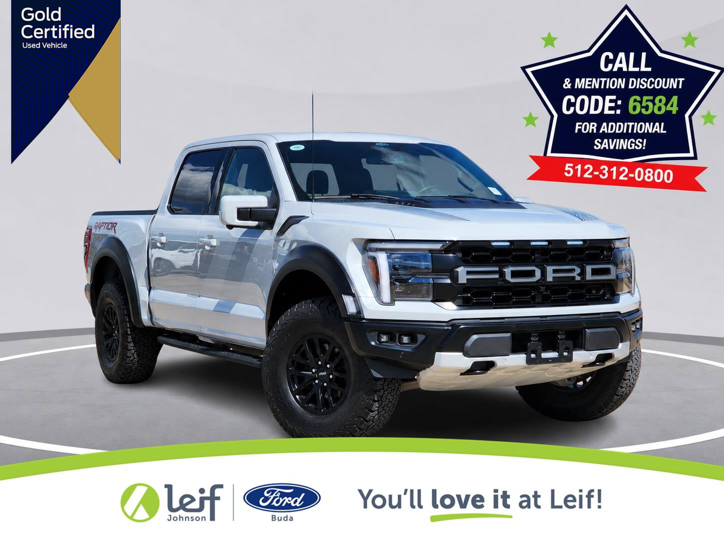 Certified 2024 Ford F150 Raptor AWD/4WD image 1