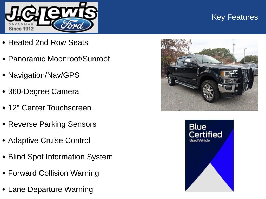 Certified 2022 Ford F250 Lariat w/ Lariat Ultimate Package image 35