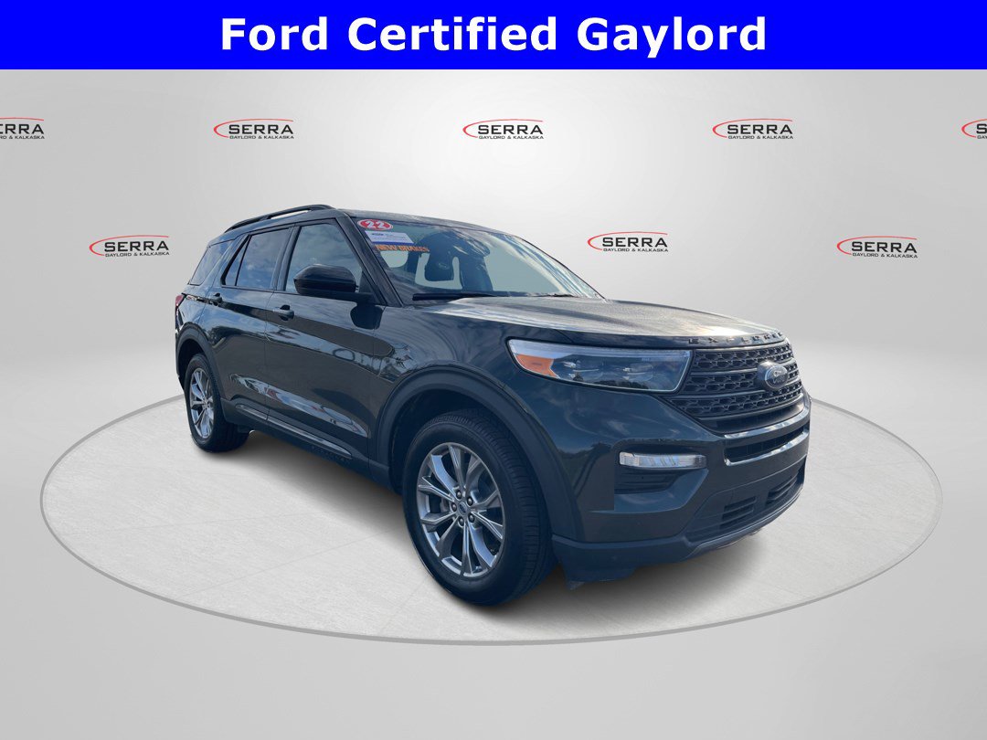 Certified 2022 Ford Explorer XLT w/ Equipment Group 202A
