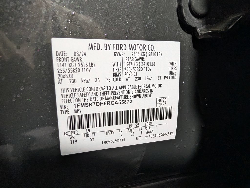 Certified 2024 Ford Explorer XLT w/ Equipment Group 202A RWD image 27