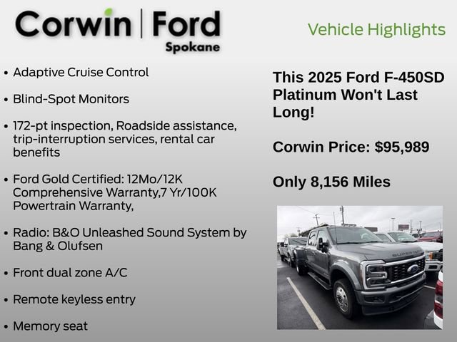Certified 2025 Ford F450 Platinum AWD/4WD image 5