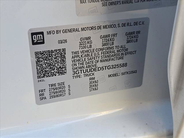 Used 2026 GMC Sierra 1500 SLT AWD/4WD image 22