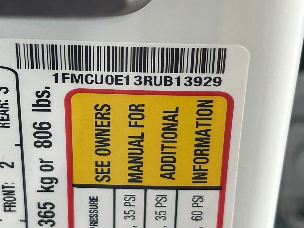Certified 2024 Ford Escape SE w/ PHEV Premium Package FWD image 46