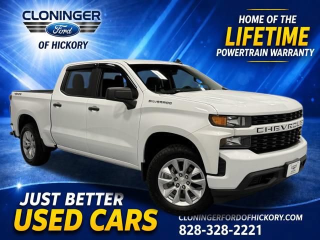 Used 2020 Chevrolet Silverado 1500 Custom w/ Custom Value Package AWD/4WD image 1
