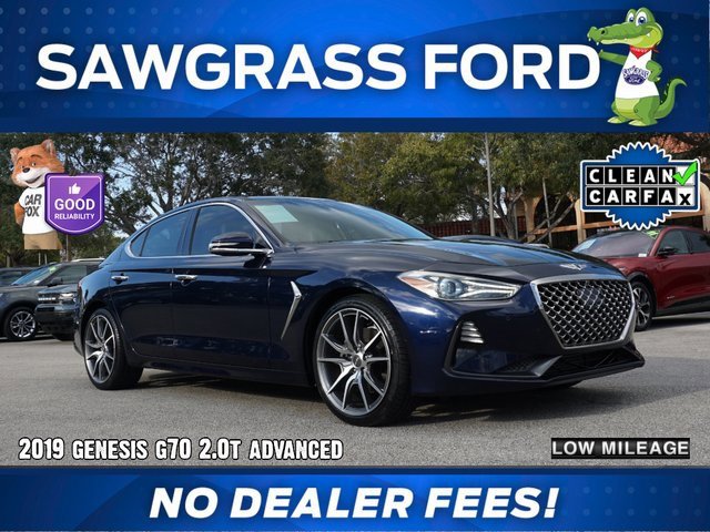 Used 2019 Genesis G70 2.0T Advanced w/ Dynamic Package image 1