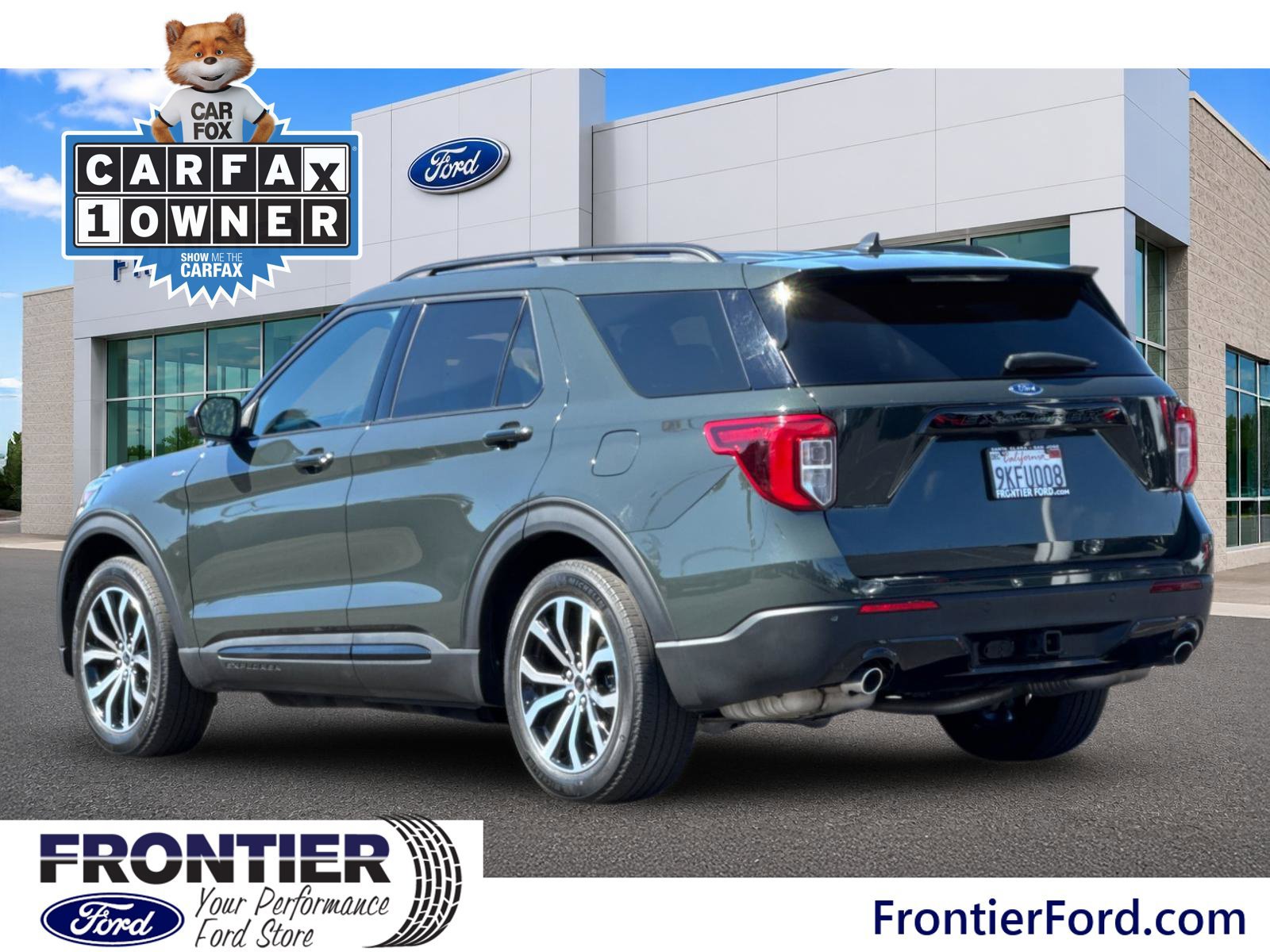 Certified 2023 Ford Explorer ST-Line w/ Class IV Trailer Tow Package RWD image 7